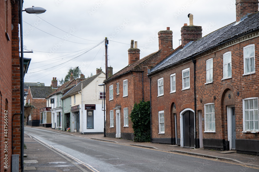 A street in Loddon, Norfolk