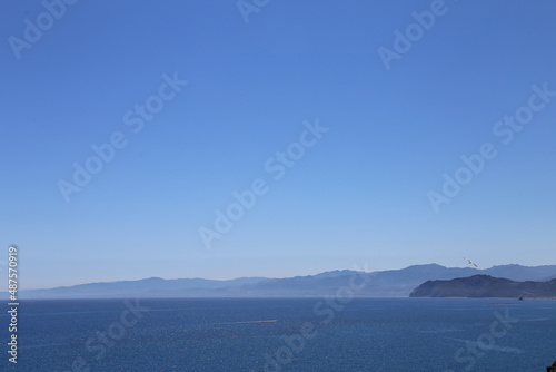 View of the coastline in the province of Gioiosa Marea