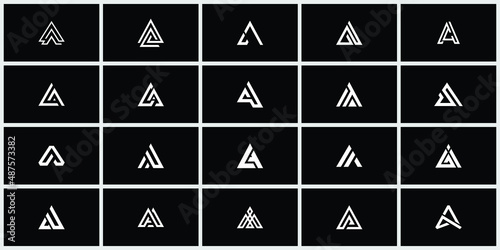Letter A Logo Simple Logo