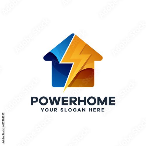 Free Download Professional Electric Home Logo - GFXLoad