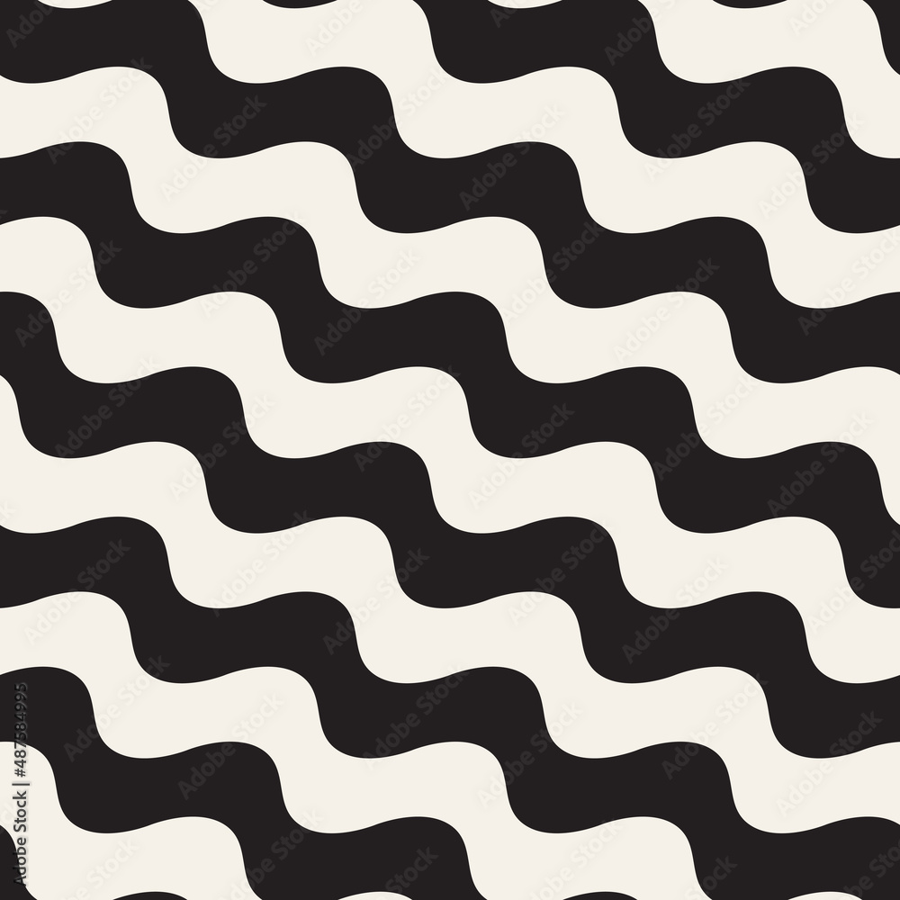 Vector seamless pattern. Repeating geometric elements. Stylish monochrome background design. Vector seamless pattern. Repeating geometric elements. Stylish monochrome background design.
