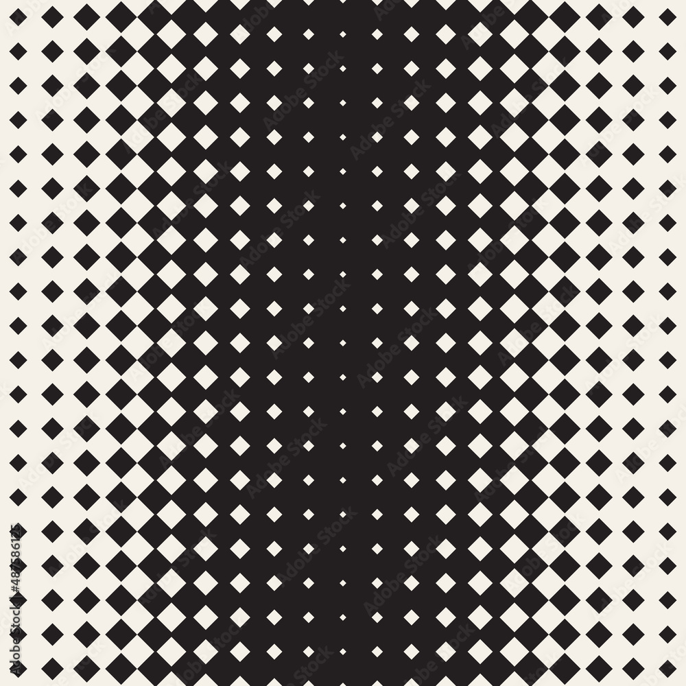 Vector seamless pattern. Repeating geometric elements. Stylish monochrome background design. Vector seamless pattern. Repeating geometric elements. Stylish monochrome background design.