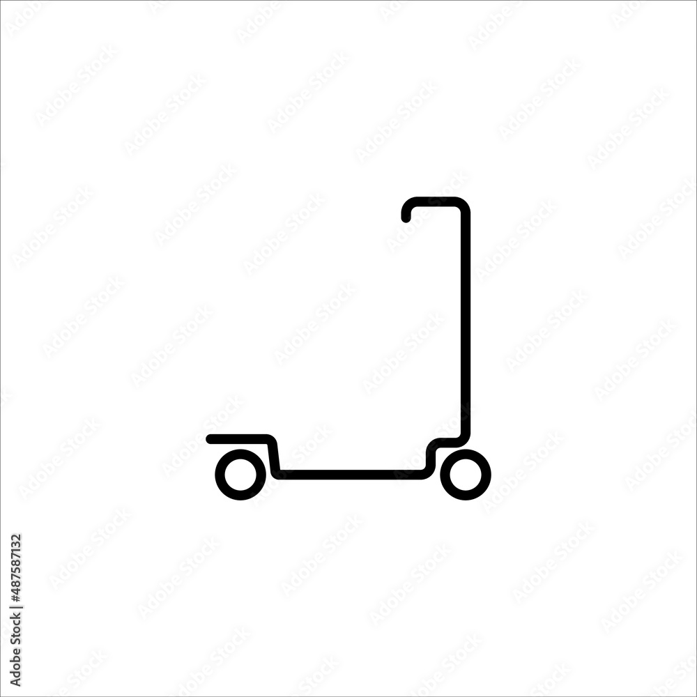 scooter icon vector illustration symbol scooter icon vector illustration symbol