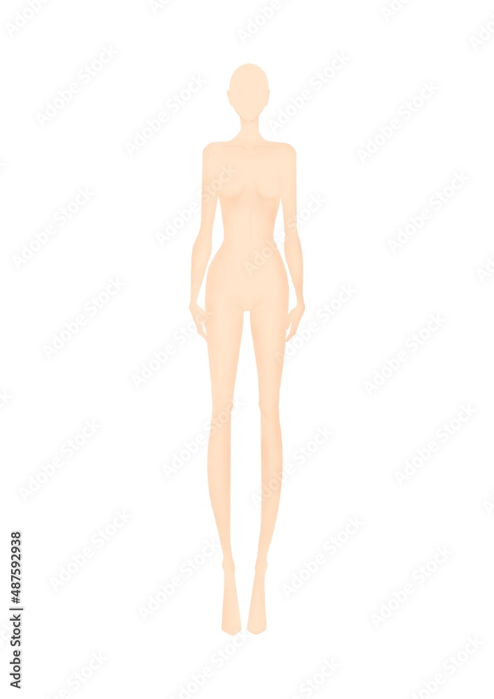 Fashion Figure Template - Fashion Croqui Mannequin Fashion Figure Template - Fashion Croqui Mannequin