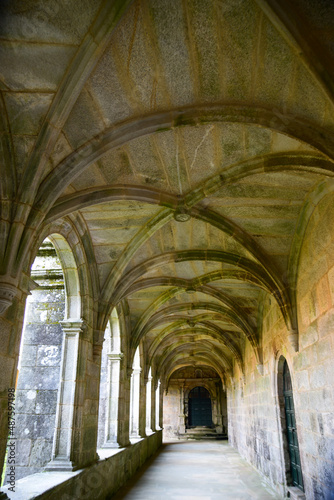 Claustro del monasterio de Armenteira photo