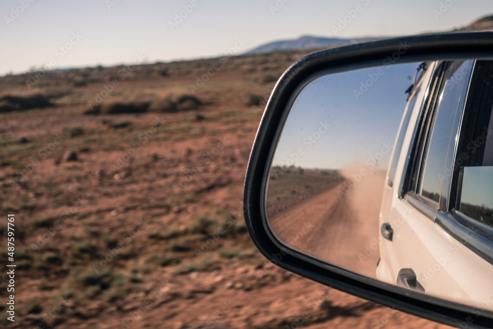 Offroad im Spiegel Offroad im Spiegel