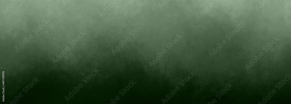 Olive green gradient background grimy misty painted texture with dark