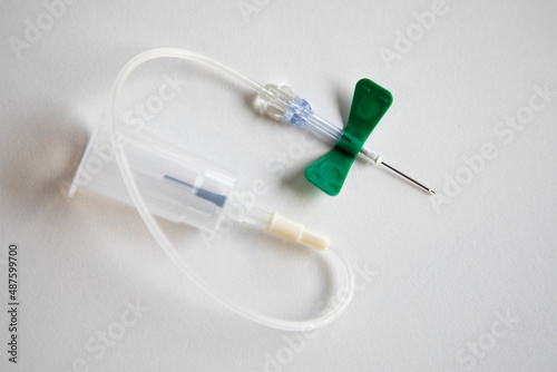 Canvas Print blood collection needle