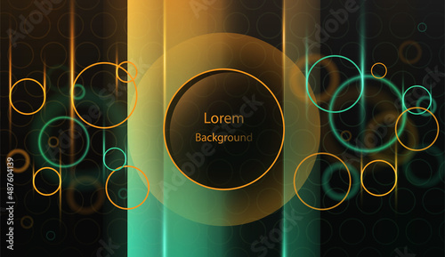 Web  lorem background circle business abstract photo