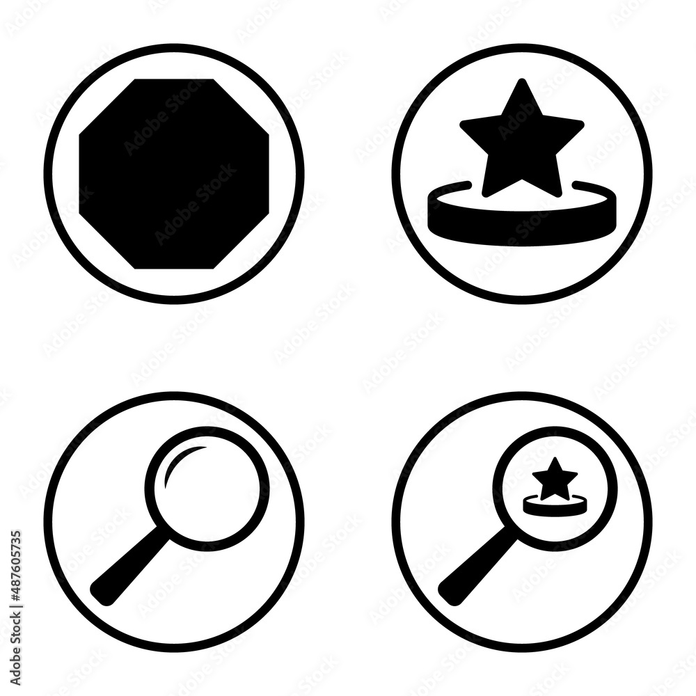 Circles1-2 Flat Icon Set Isolated On White Background Circles1-2 Flat Icon Set Isolated On White Background