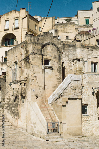 Old town of Matera (Sassi di Matera) in Southern Italy