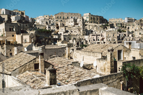 Old town of Matera (Sassi di Matera) in Southern Italy