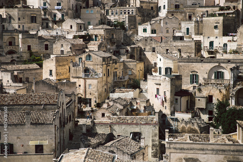 Old town of Matera (Sassi di Matera) in Southern Italy