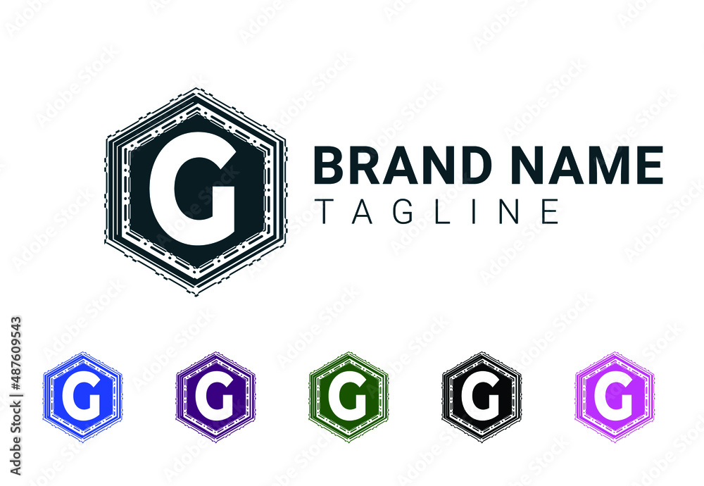 G letter new logo and icon design