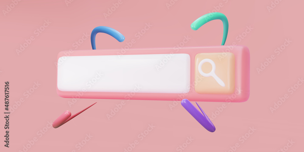 Minimal blank search bar on beige background. web search concept. Vector illustration. Minimal blank search bar on beige background. web search concept. Vector illustration.