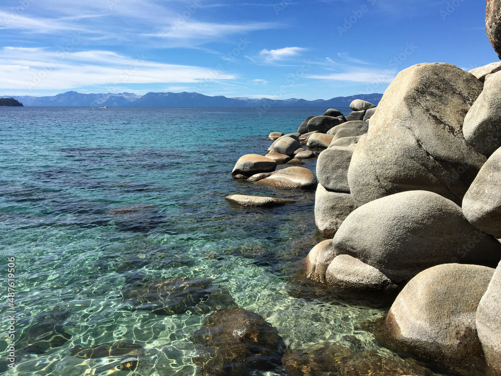 Lake Tahoe boulders