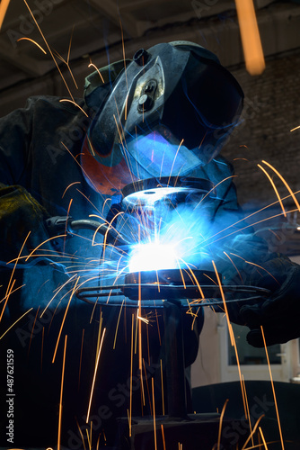 welder at work