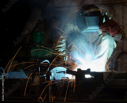 welder at work