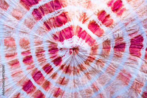 Dye the fabric with natural...