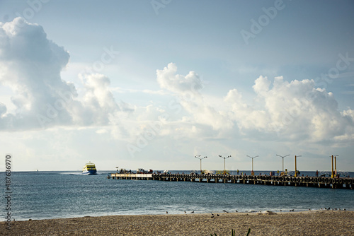 pier and sea