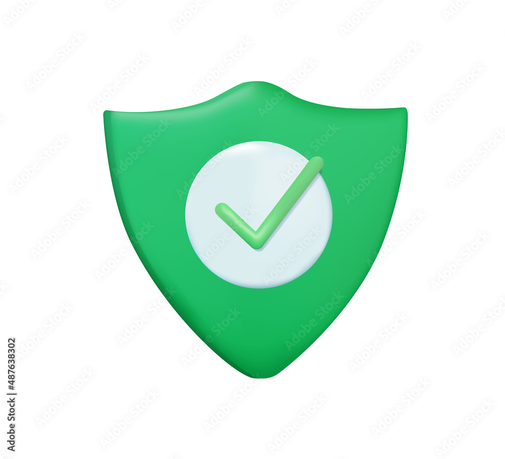 Shield check mark icon. 3d vector illustration. Security, guaranteed icon. Shield check mark icon. 3d vector illustration. Security, guaranteed icon. Shield icon vector. Secure and protection icon. Shield check mark icon. 3d vector illustration. Security, guaranteed icon. Shield check mark icon. 3d vector illustration. Security, guaranteed icon. Shield icon vector. Secure and protection icon.