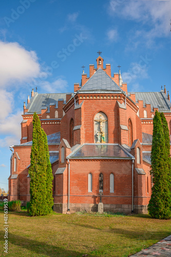 Liksna church back
