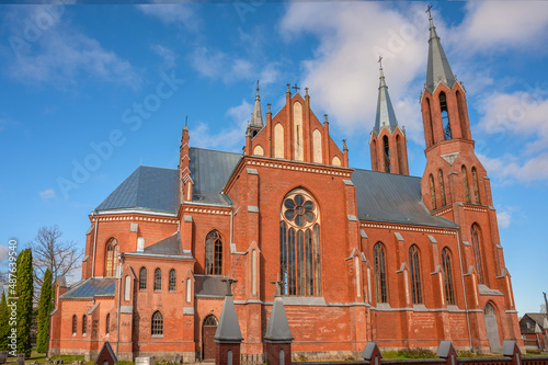 Liksna church  front view