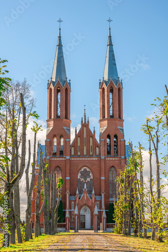 Liksna church facade