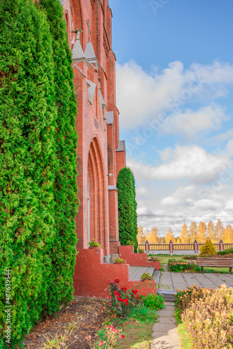 Liksna church facade main