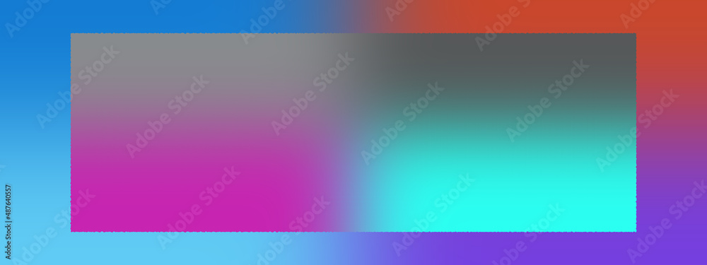 Abstract neon grunge border background image.