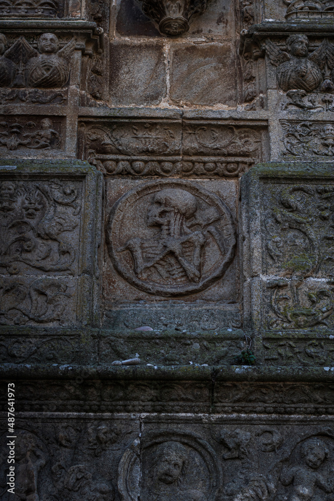 detail photo of Plasencia cathedral