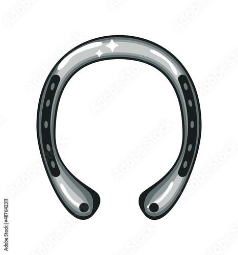 horseshoe flat icon