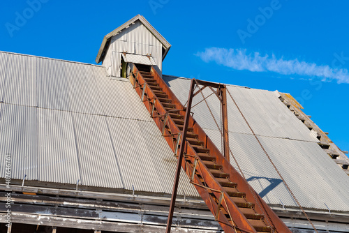 Barn conveyor. photo