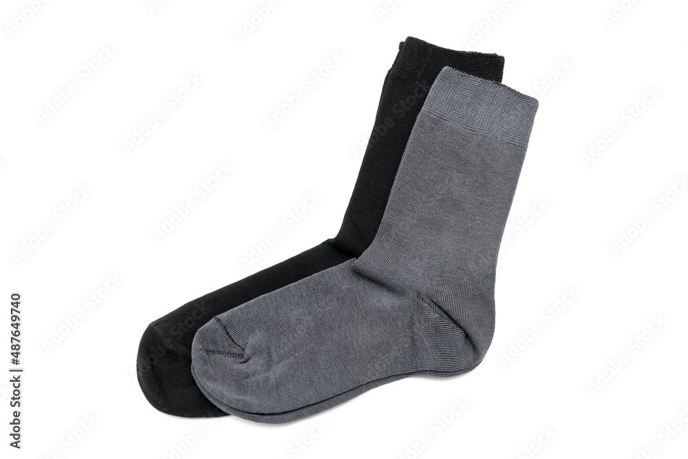 socks isolated on white background socks isolated on white background