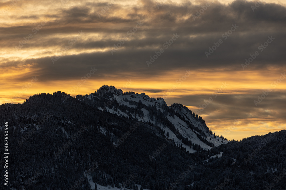 Obraz premium Abenddämmerung
