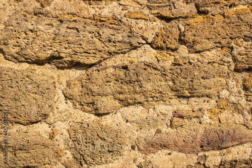 Natural stone texture. Wallpaper - stone surface.