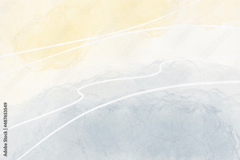 Obraz premium Abstract watercolor background with a white lines