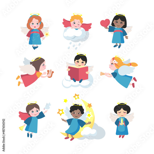 Angels for Valentine's Day and Christmas.