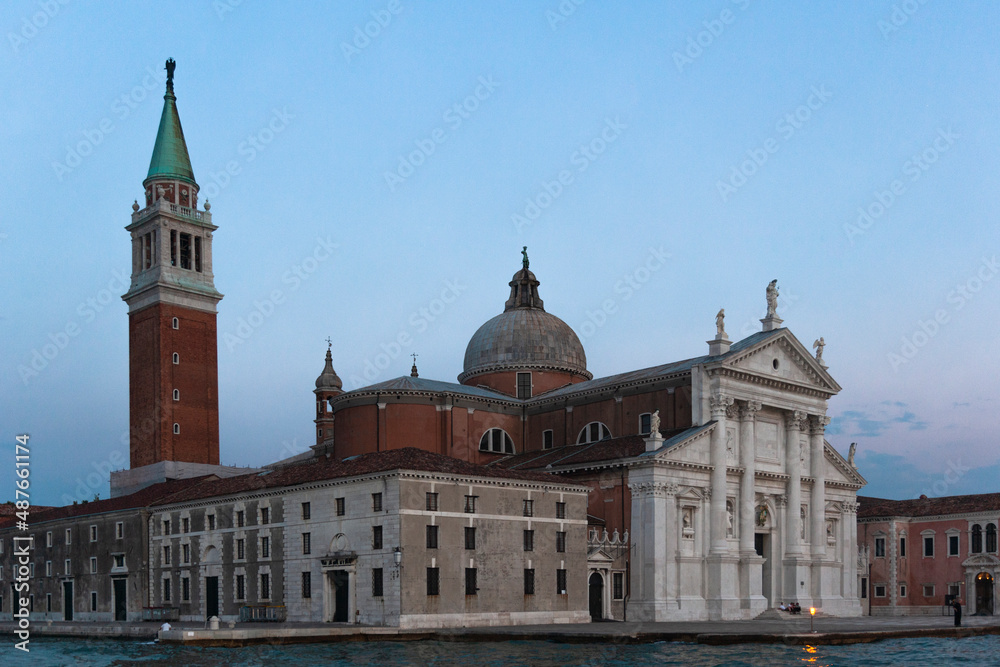 San Giorgio Maggiore church at San Giorgio Maggiore island, Venice, Italy
