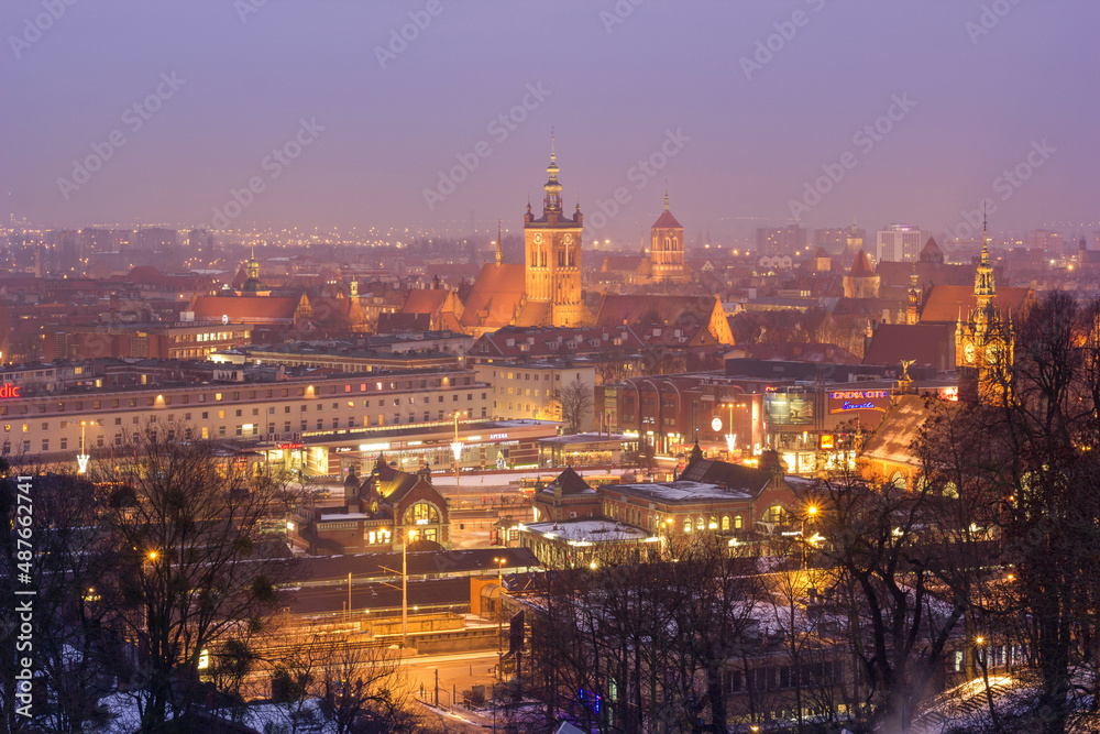 Panorama Gdańska