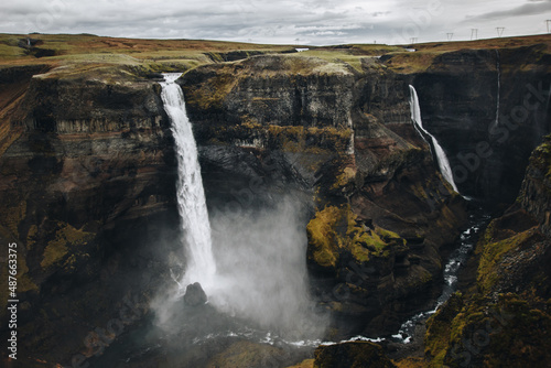 Obraz na płótnie Haifoss w salonie