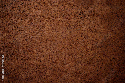 dark brown natural leather texture. vintage background photo