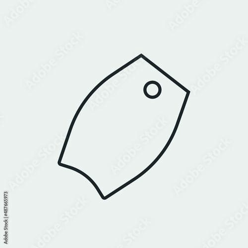 Bodyboard vector icon illustration sign