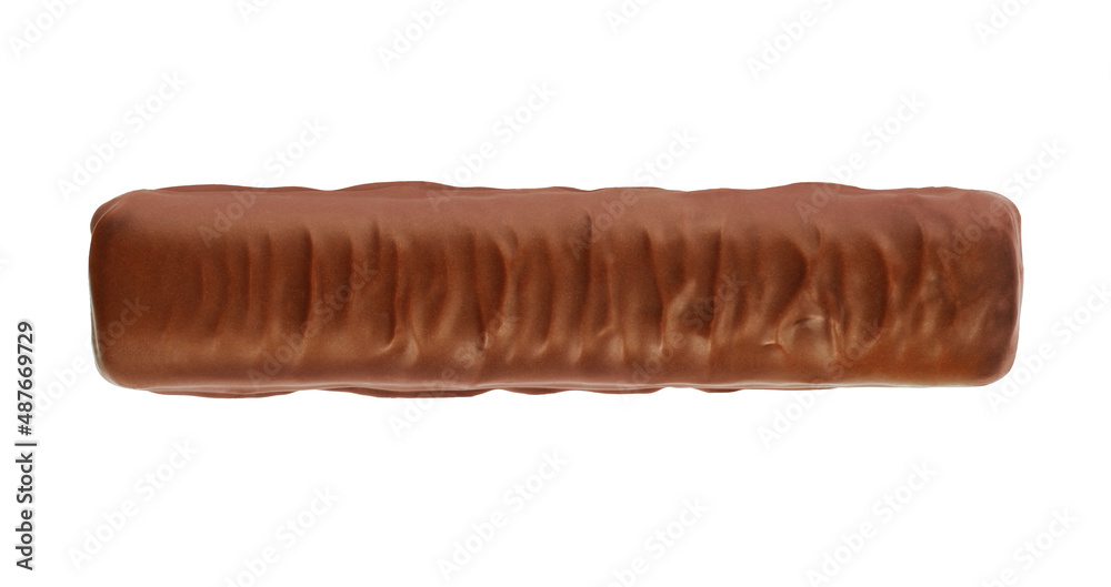 Chocolate bar top view isolated on white background Chocolate bar top view isolated on white background
