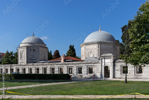 Suleymaniye Mosque in city of Istanbul, Turkey