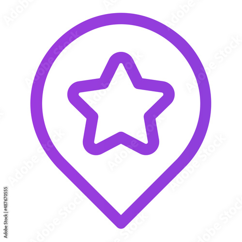 favourite gradient icon