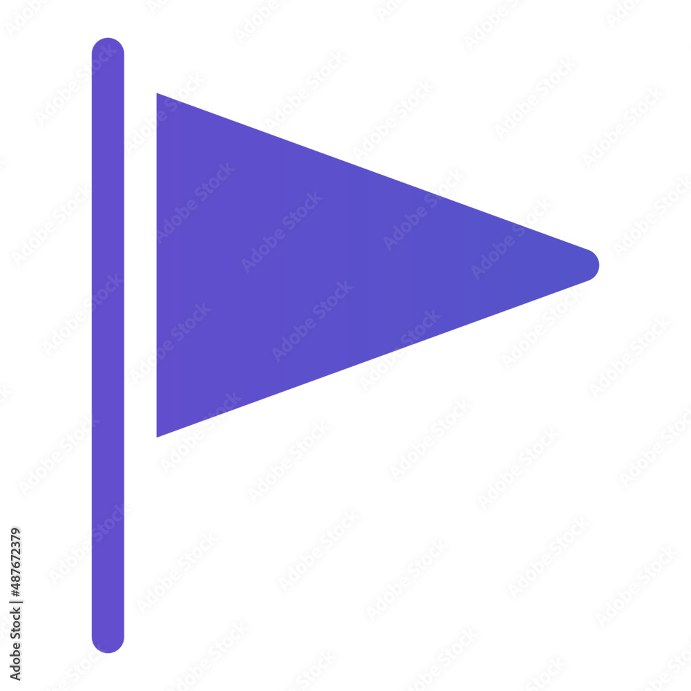 flag gradient icon flag gradient icon