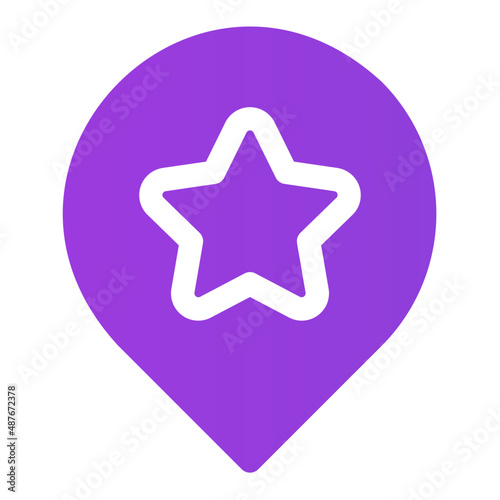 favourite gradient icon