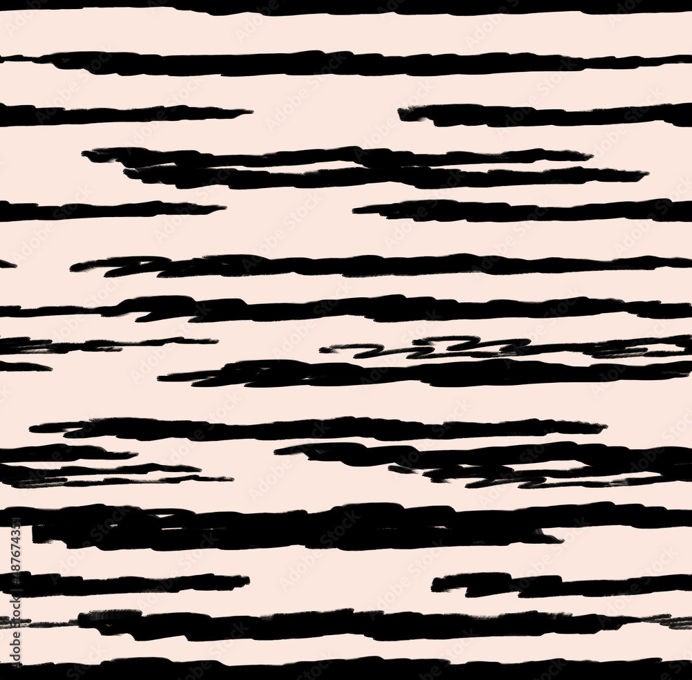 Seamless brush effects lines. Seamless brush effects lines.