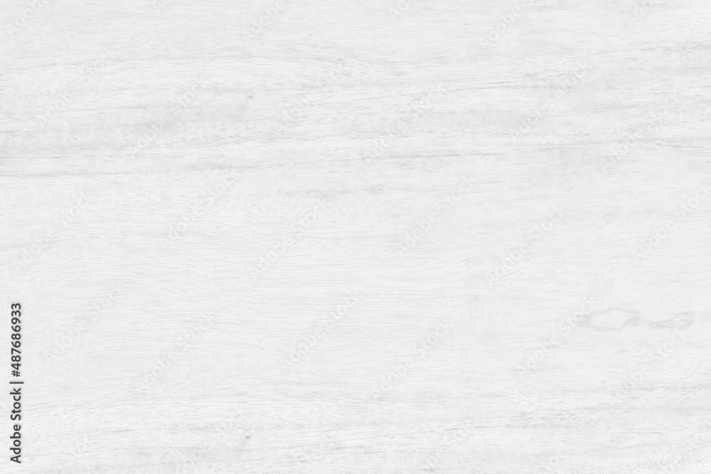 Fototapeta premium White plywood texture background. Vintage wood board wall have antique light style weathered peeling table decoration.